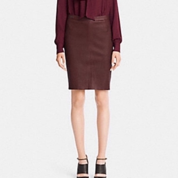 Coach leather skirt NWT, retails for $698.00